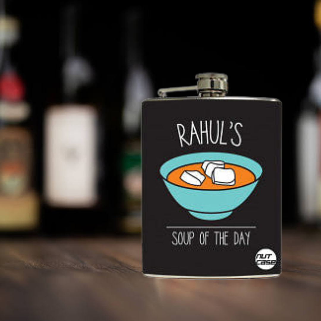Nice Personalized Hip Flask - Add Your Name