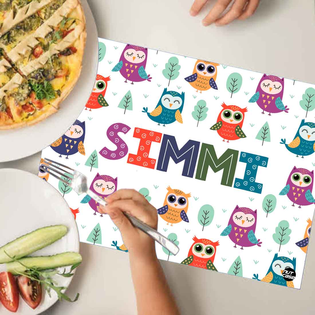 Custom Table Mats for Dining Table Return Gifts for 9 Year Olds -  Owl & Tree