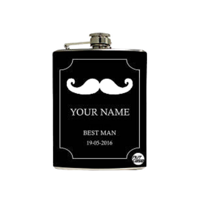 Customized Hip Flask for Men  - Add Your Name