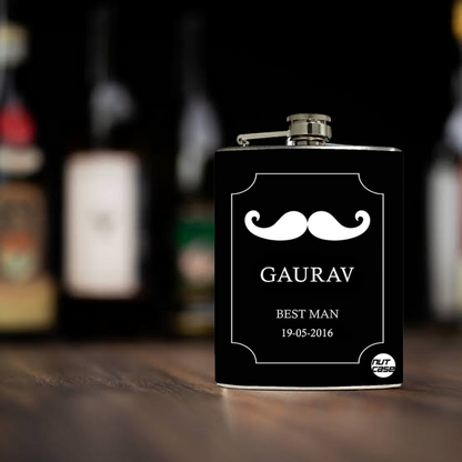 Customized Hip Flask for Men  - Add Your Name