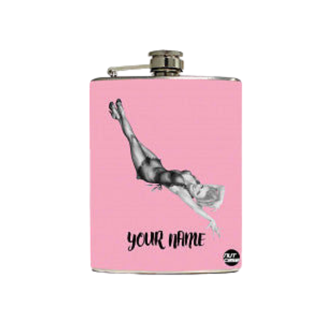 Exclusive Customized Hip Flask - Add Your Name