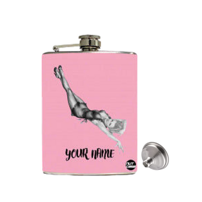 Exclusive Customized Hip Flask - Add Your Name