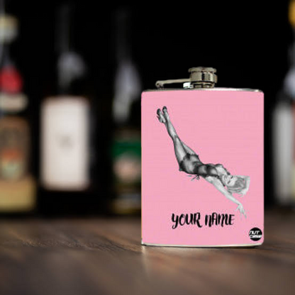 Exclusive Customized Hip Flask - Add Your Name