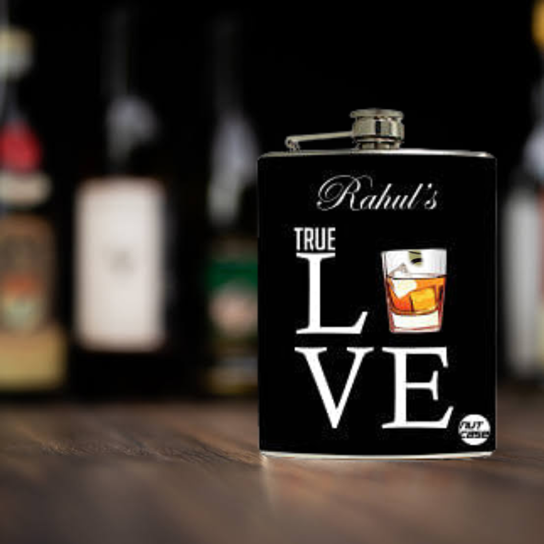 New Customized Hip Flask - Add Your Name