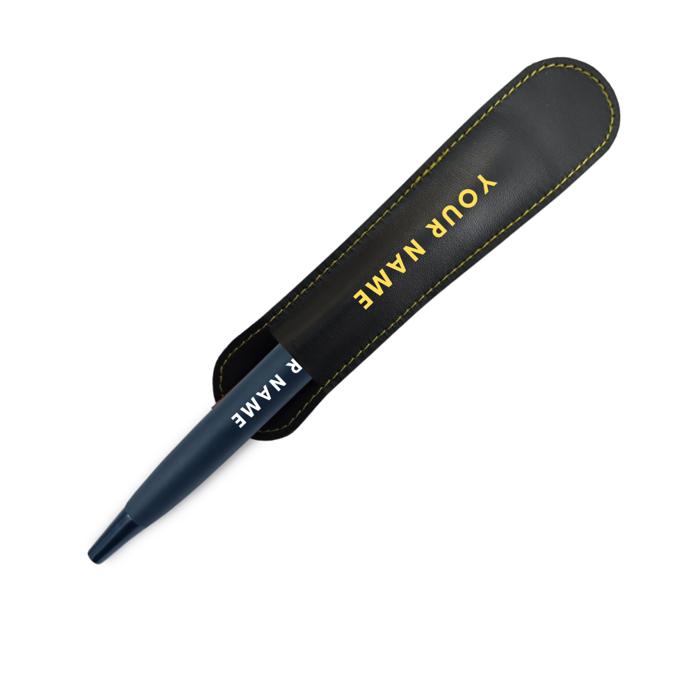 Custom Pen Engraved Birthday Gift for Boss Office Colleagues (Black) - Add Name