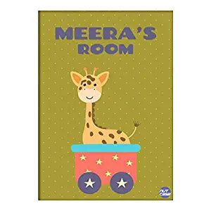 Personalized Name Stickers Poaster for Bedroom