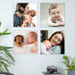 Personalized Wall Hanging Photo Family Picture Collage (12x12 - 4 pieces)-Forever Photos-Add Pictures Nutcase