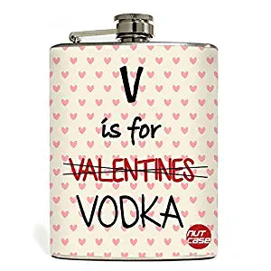 Valentines Day Gift Ideas Funny Hip Flask 8 Oz