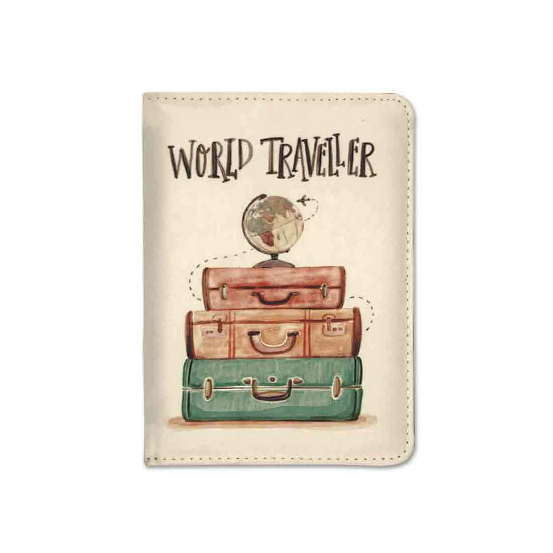 Vintage Passport Cover Travel Wallet Organizer   - Suitcases Nutcase