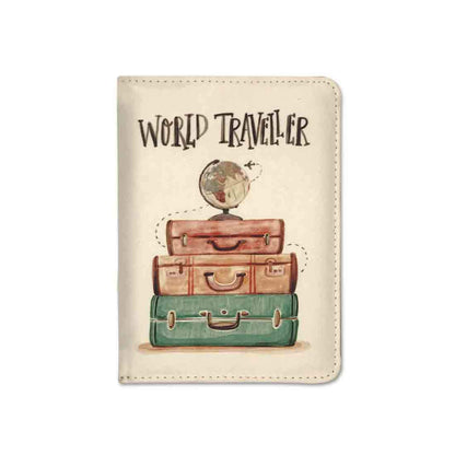 Vintage Passport Cover Travel Wallet Organizer   - Suitcases Nutcase