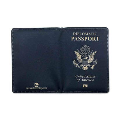 American Passport Cover Travel Wallet Organizer  - USA Passport Style Nutcase