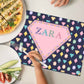 Personalised Return Gift Options for Birthday Girl Tablemat - Diamonds