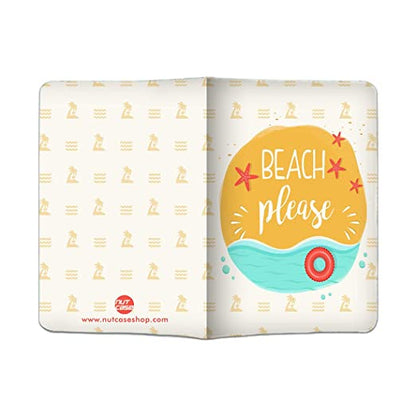 Designer Passport Cover - Beach Please