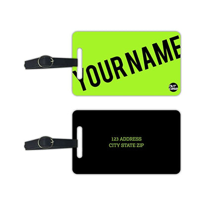 Personalized Travel Tags for Travel Set of 2 Add Name & Address