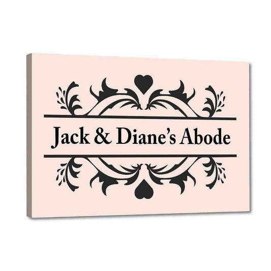 Personalized Nameplate for House -Classic Nutcase