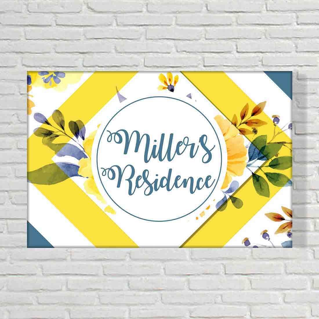 New Custom Door Name Plate -Yellow Spring Nutcase