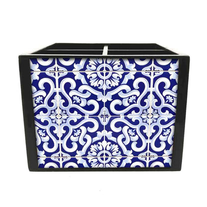 Designer Amazing Silverware Cutlery Holder - Spanish Tiles