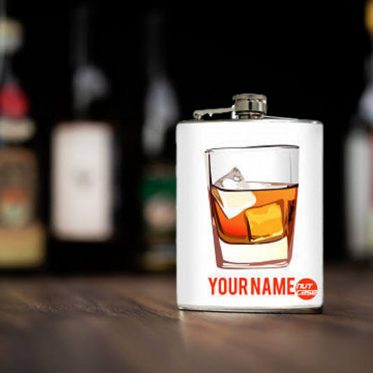 Unique Personalized Hip Flask - Add Your Name