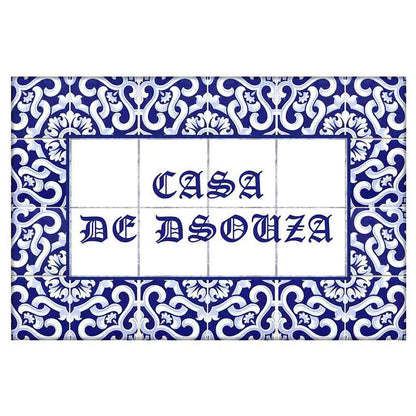 Personalize Door Nameplate for Home -Moroccan Villa Nutcase