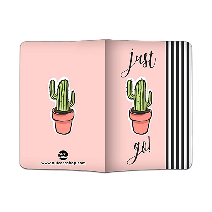 Designer Passport Cover - Just Go Nutcase