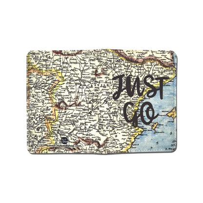 Passport Cover Travel Wallet Organizer  - Just Go Nutcase