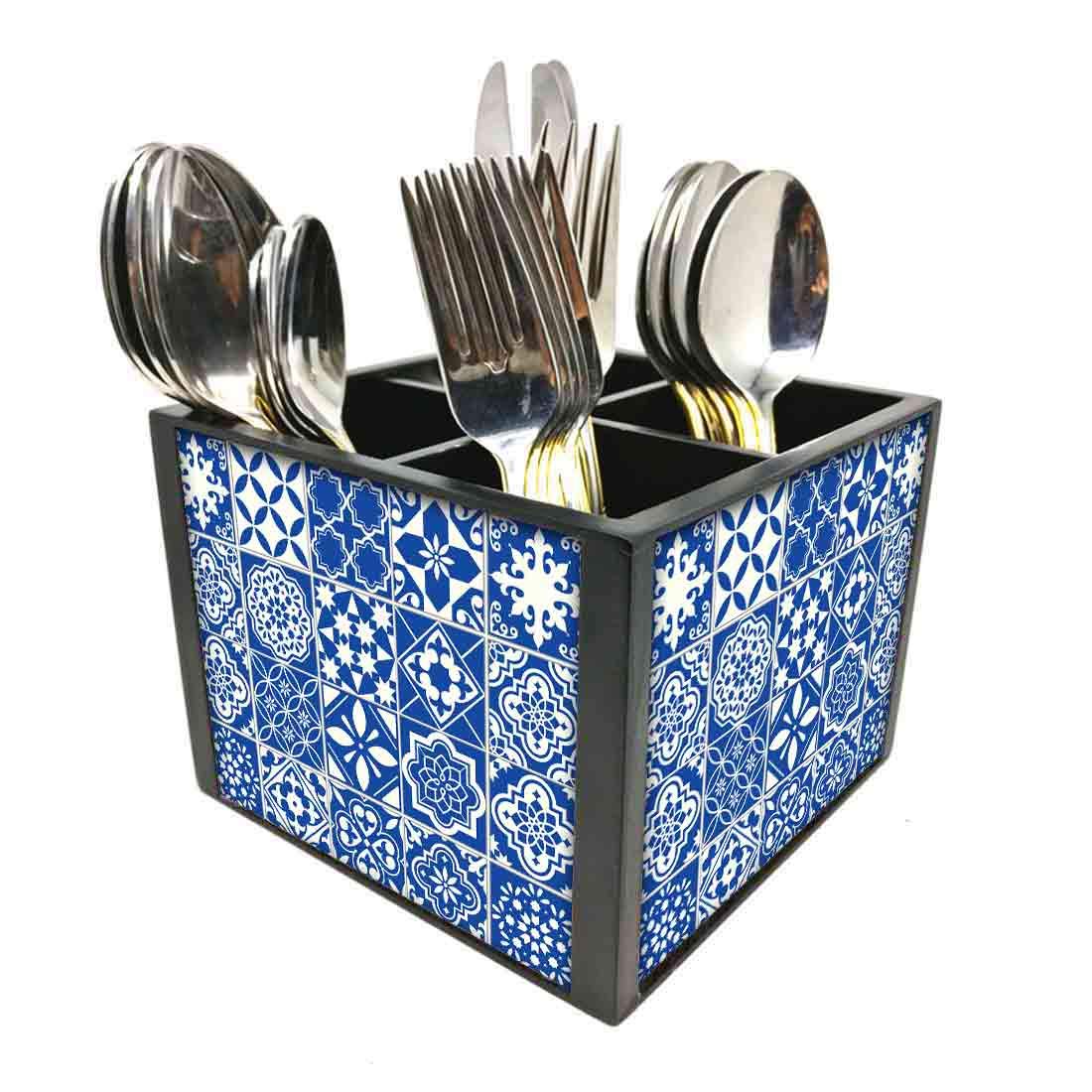Amazing Silverware Cutlery Holder for Kitchen - Spanish