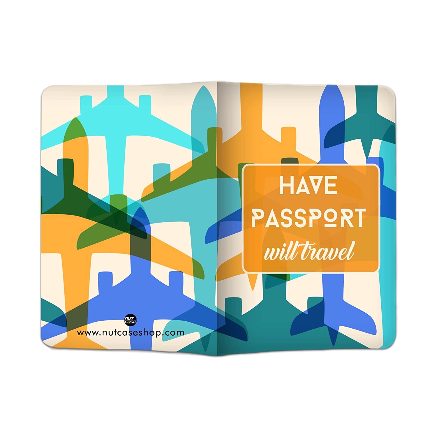 Designer Passport Cover - Have Passport With Travel Nutcase