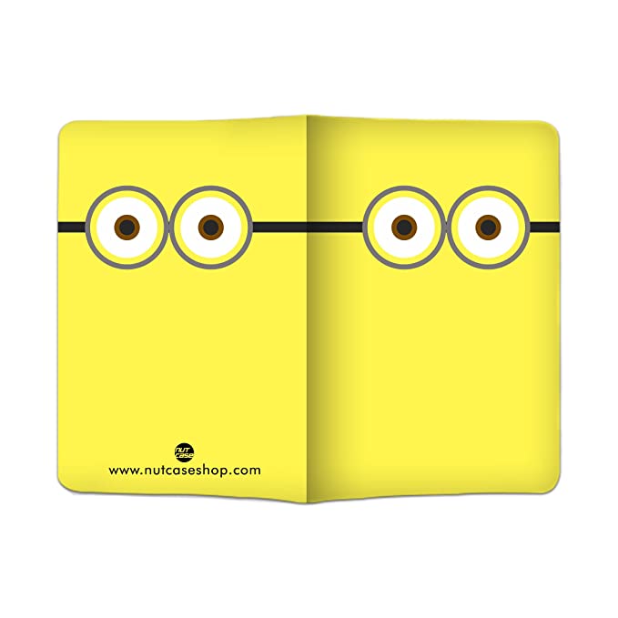 Passport Cover Travel Wallet Holder -Cute Eyes Nutcase