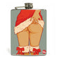 Secret Santa's Stainless Steel Hip Flask Nutcase