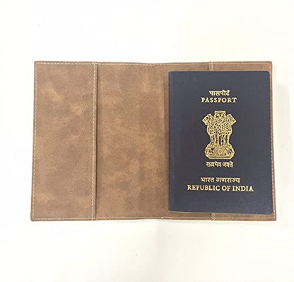 Passport Cover Holder Travel Wallet Case- Mustache