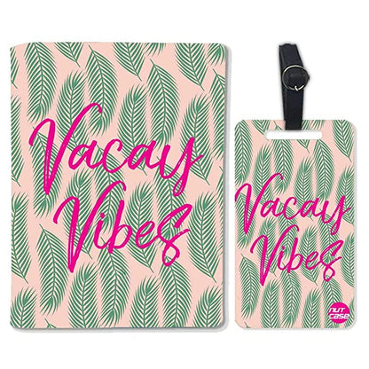 Unique Customized Passport Holder - Vacay Vibes