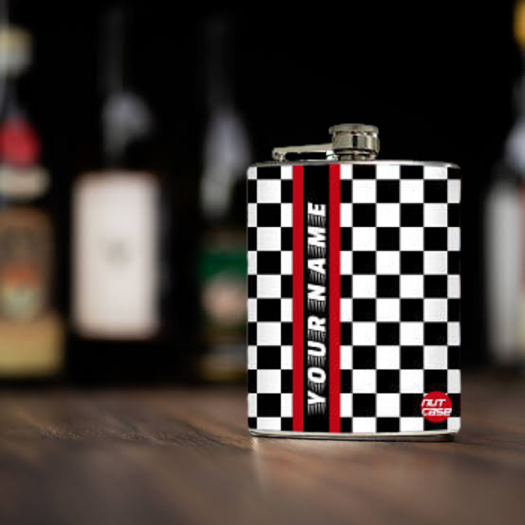 Customized New Hip Flask - Add Your Name