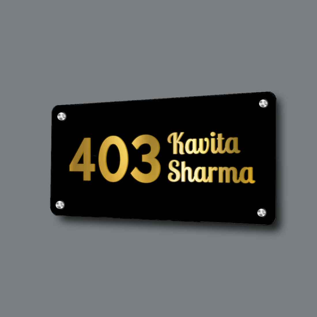 Customized Small Metal Name Plates for Office Online at Nutcase