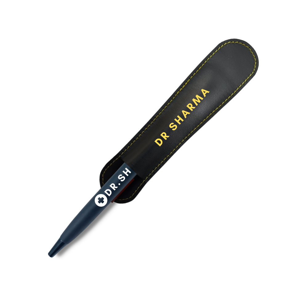 Customized Pen With Name Engraved Gifts for Doctors ( Black )  - DR