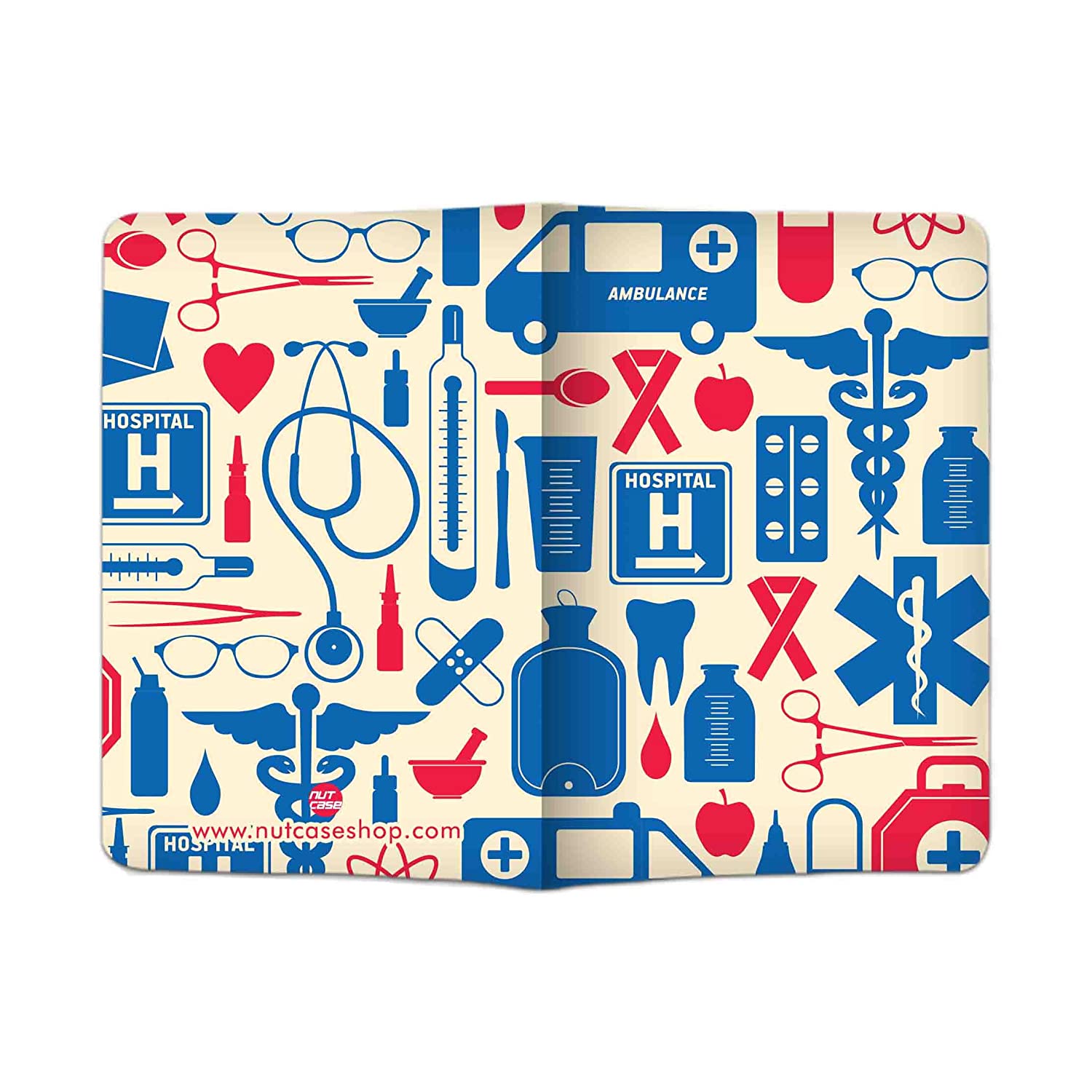 Designer Passport Cover - Hospital Nutcase