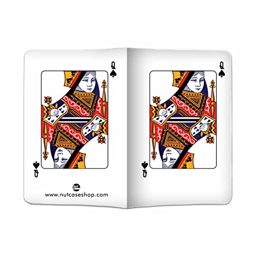 Designer Passport Cover - Queen Nutcase