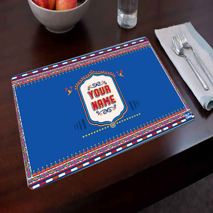 Personalized Fabric Table Mats For Kids  - Classic Art