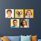 Customized Wall Art Photo Frame Boards Set Of 5-Forever Photos Nutcase