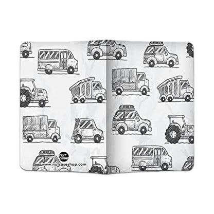 Designer Passport Cover - Vehicles