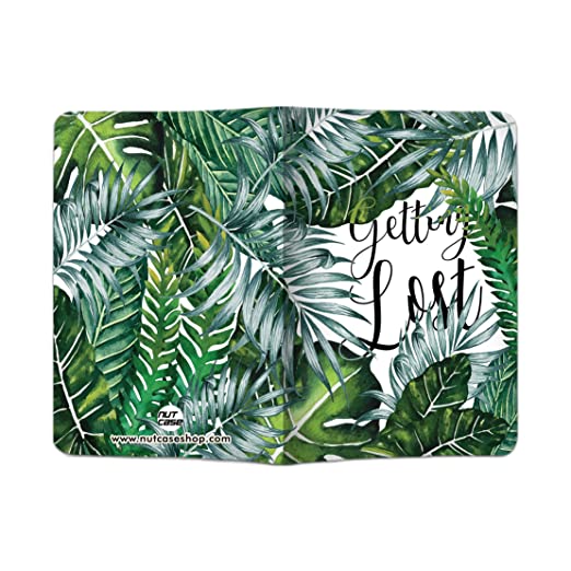 Designer Passport Cover - Getting Lost Nutcase