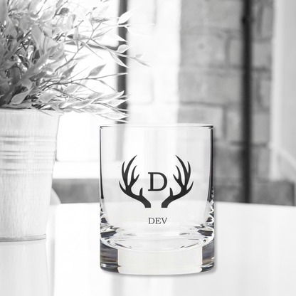 Customized Whiskey Alcohol Glass -Gift for Boyfriend Husband Father