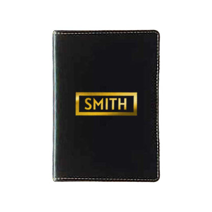 Personalized PU Leather Passport Holder With Name - Add Name