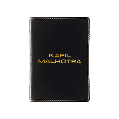 Leather Customised Passport Case Holder - Add name