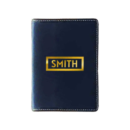 Personalized PU Leather Passport Holder With Name - Add Name