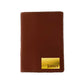 Personalized Pu Leather Travel Wallet Passport Cover - Name Box