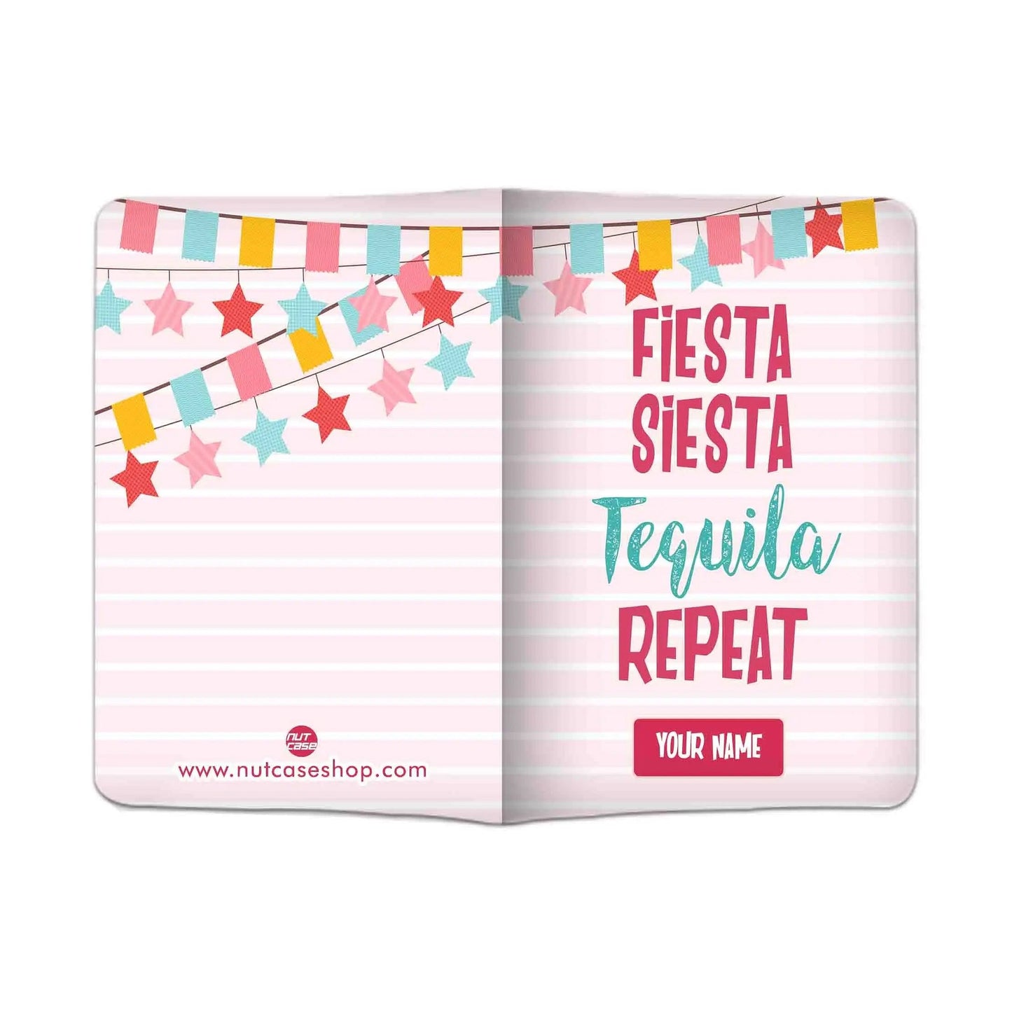 Cool Personalized Passport Cover -  Fiesta Siesta - Nutcase