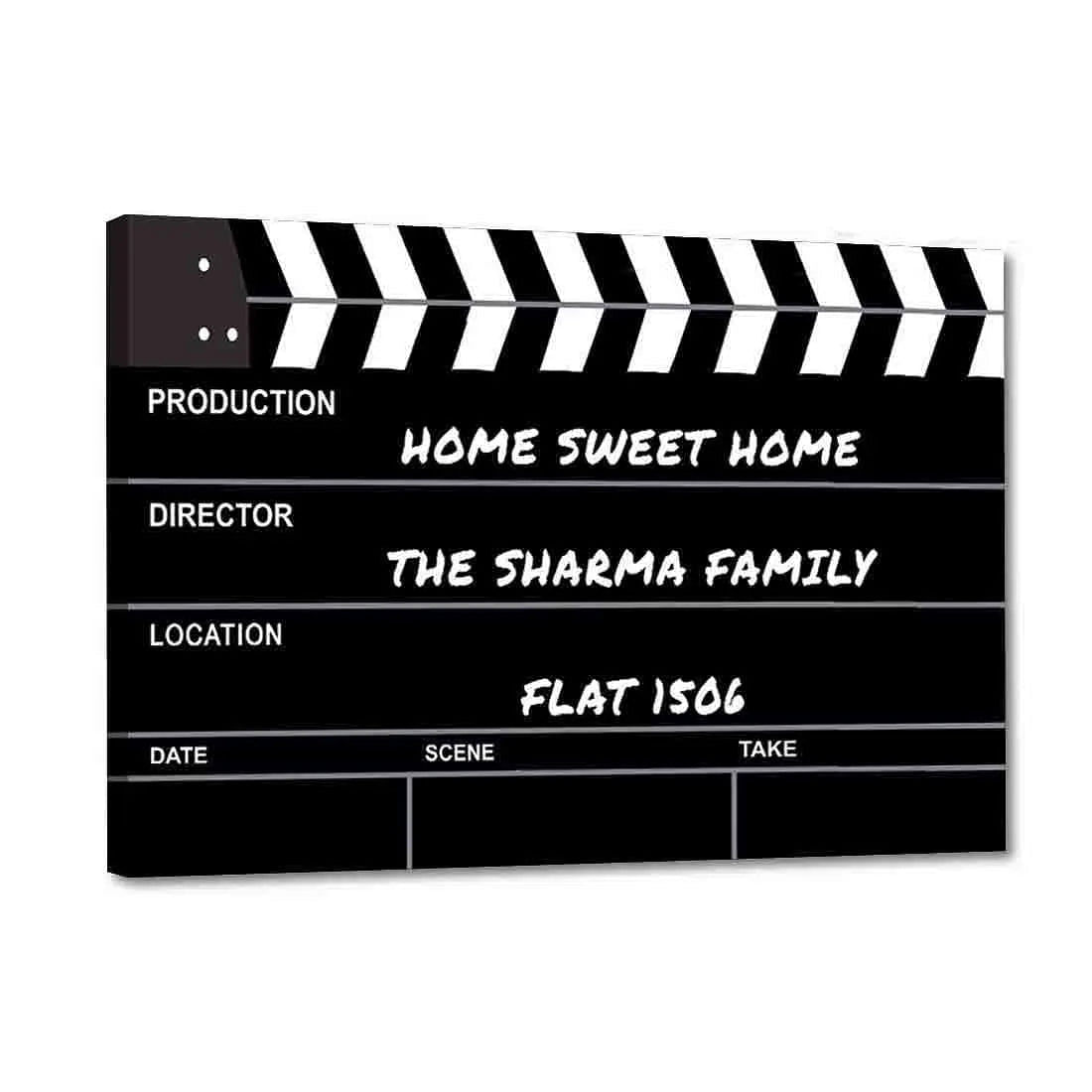 Creative Personalized Door Name Plate - Filmy - Nutcase