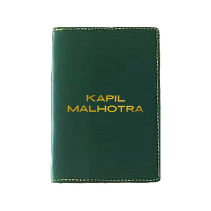 Leather Customised Passport Case Holder - Add name