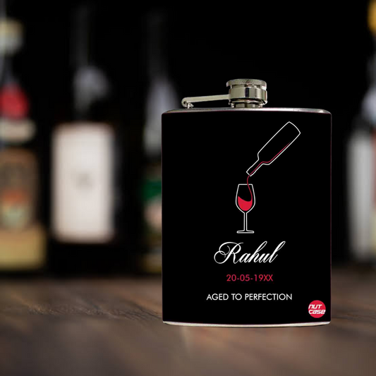 Groomsman Gifts Personalized Hip Flask With Funnel