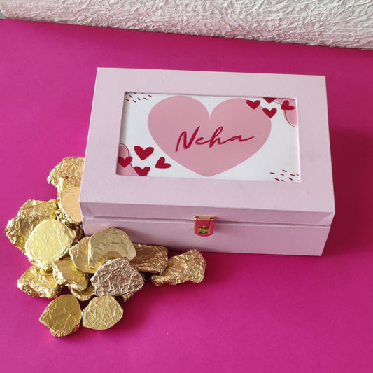 Customized Chocolate Box For Valentine's Day Women's Day Gift - XOXO